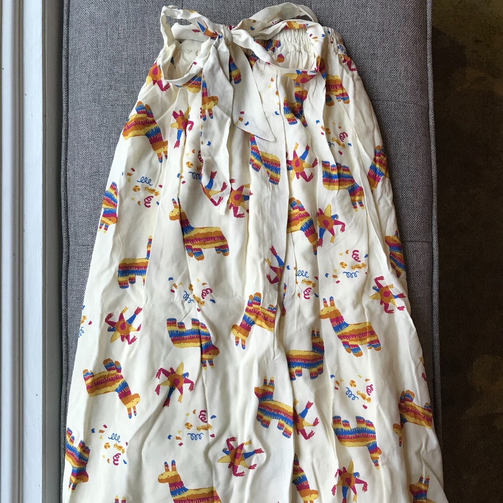 ModCloth Stir Things Up Midi Skirt